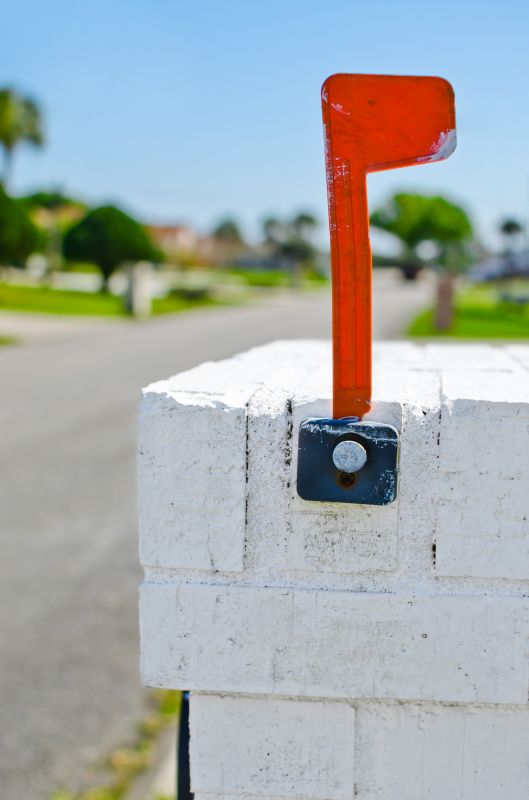 Brick Mailbox Painting