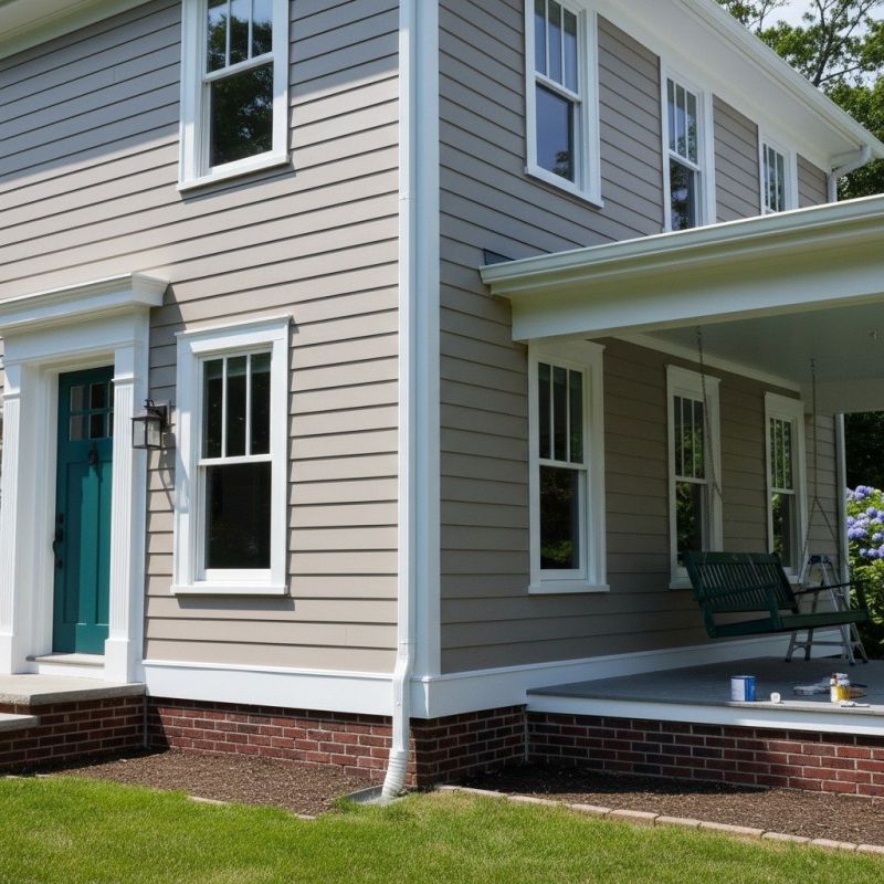 Exterior Trim Painting detail