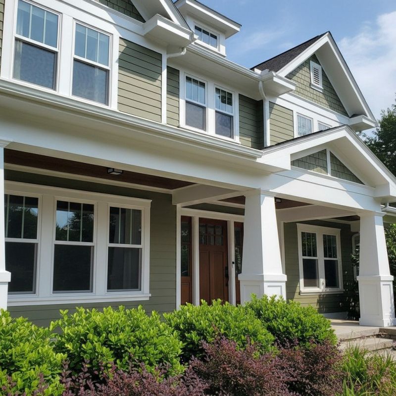 Exterior Trim Painting detail