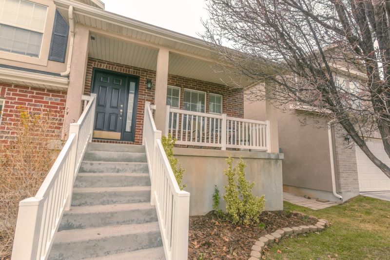 Porch Stairs Painting