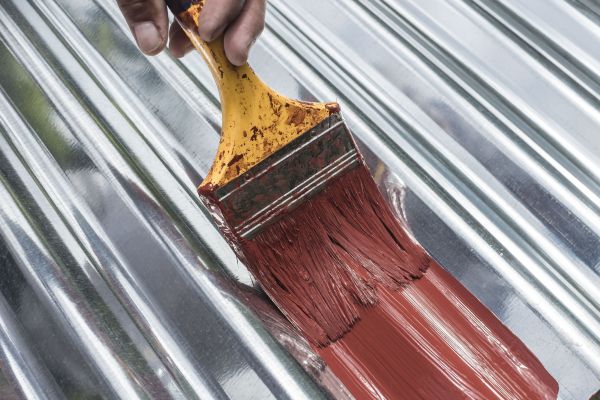 Metal Roof Painting in Acworth
