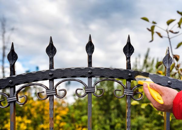 Wrought Iron Painting in Acworth