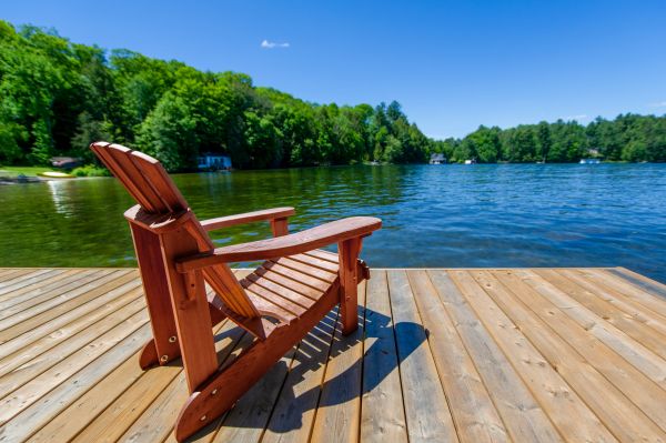 Dock Staining in Acworth