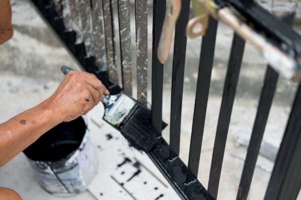 Iron Railing Painting in Acworth