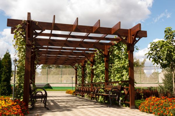 Pergola Staining Service in Acworth