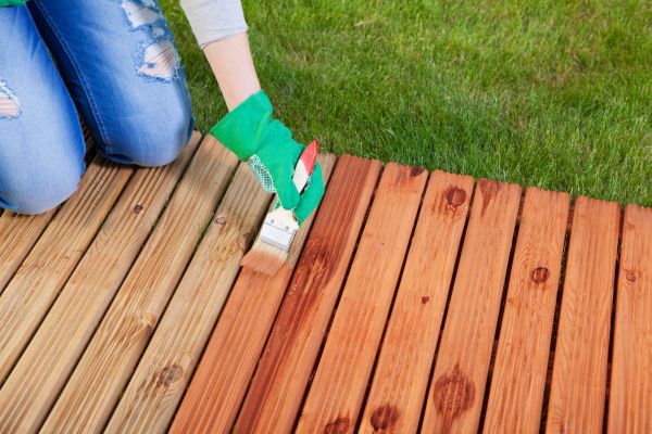 Wood Deck Staining Service in Acworth