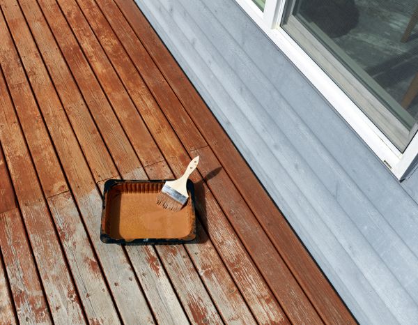 Cedar Deck Staining in Acworth