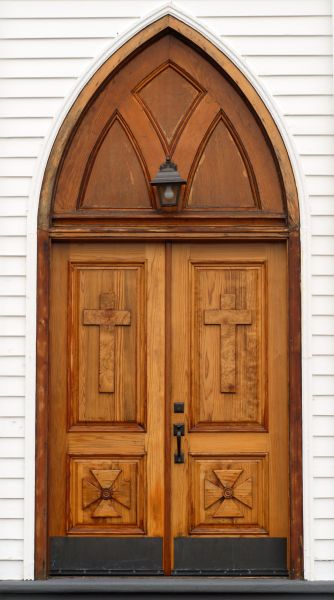 Church Door Refinishing in Acworth