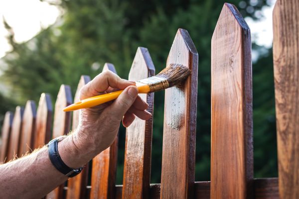 Wood Fence Staining in Acworth